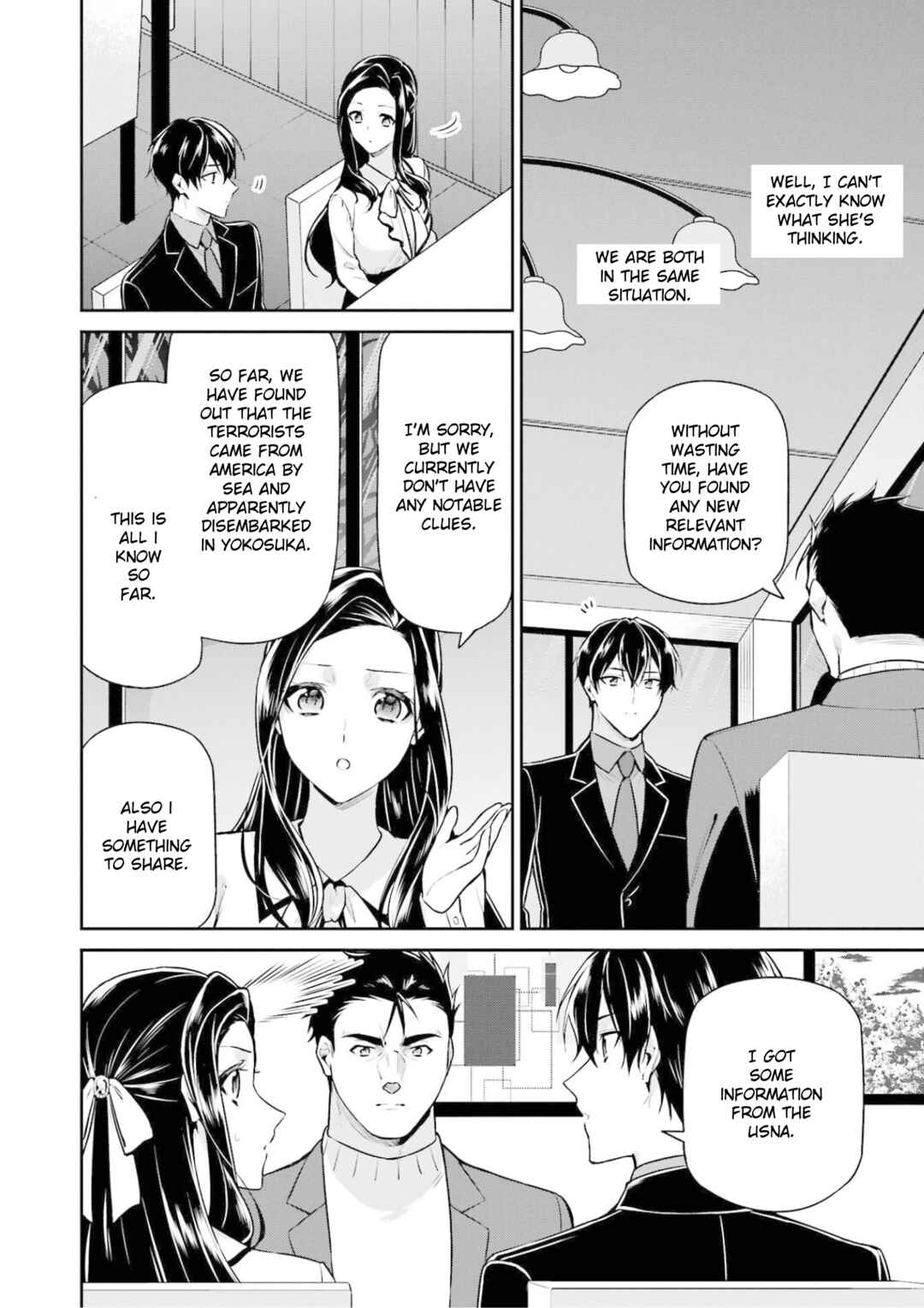 Page 9 Chapter 19 Mahouka Koukou no Rettousei - Shizoku Kaigi-hen
