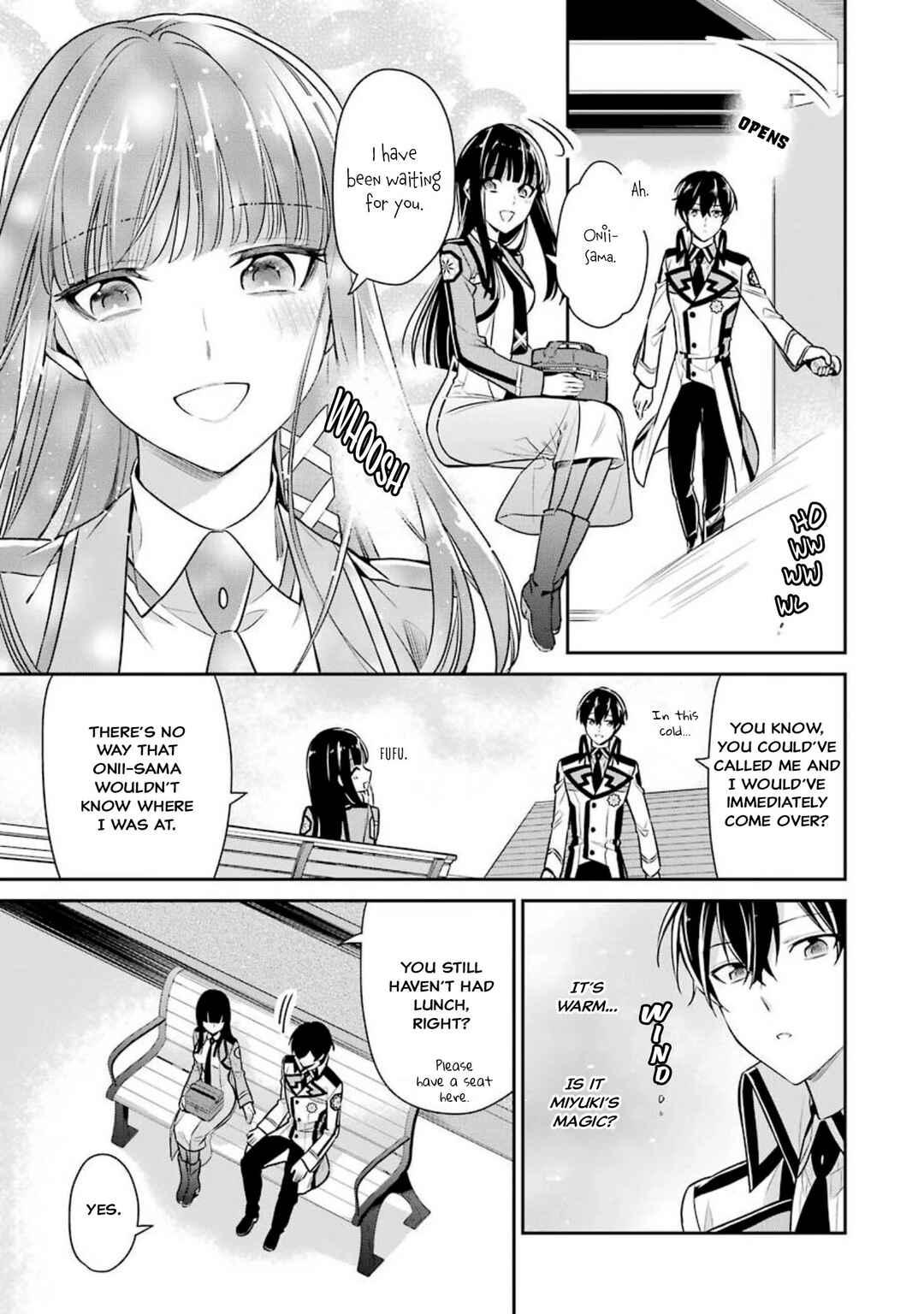 Page 11 Chapter 3 Mahouka Koukou no Rettousei - Shizoku Kaigi-hen