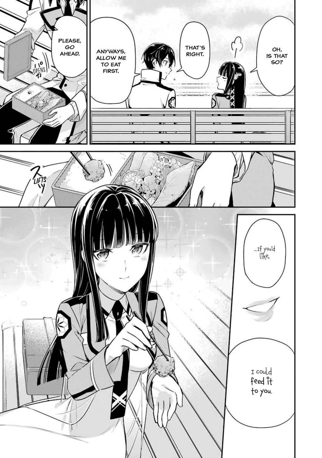 Page 13 Chapter 3 Mahouka Koukou no Rettousei - Shizoku Kaigi-hen