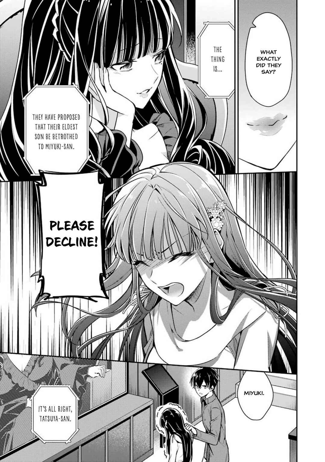 Page 23 Chapter 3 Mahouka Koukou no Rettousei - Shizoku Kaigi-hen