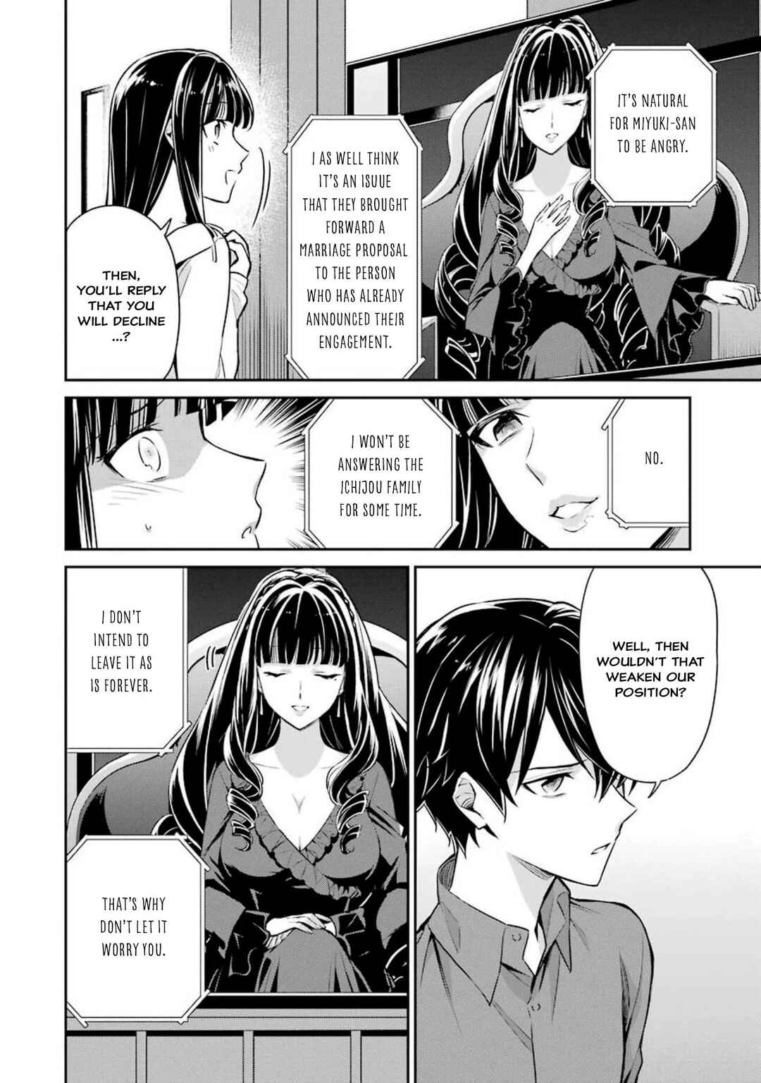 Page 24 Chapter 3 Mahouka Koukou no Rettousei - Shizoku Kaigi-hen