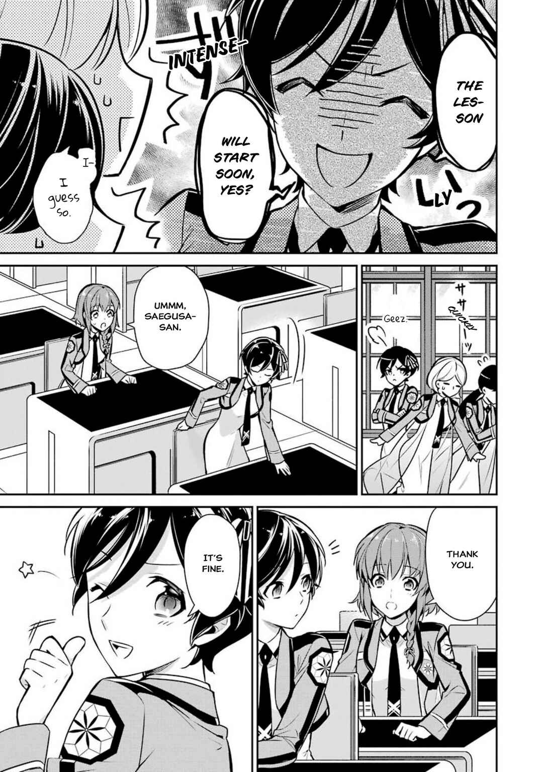 Page 29 Chapter 3 Mahouka Koukou no Rettousei - Shizoku Kaigi-hen