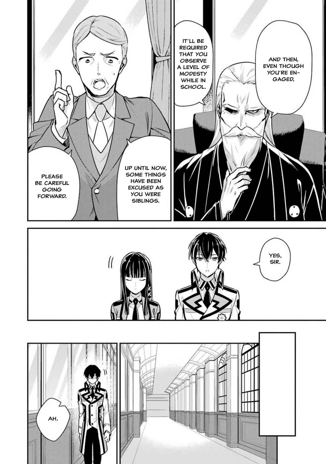 Page 4 Chapter 3 Mahouka Koukou no Rettousei - Shizoku Kaigi-hen