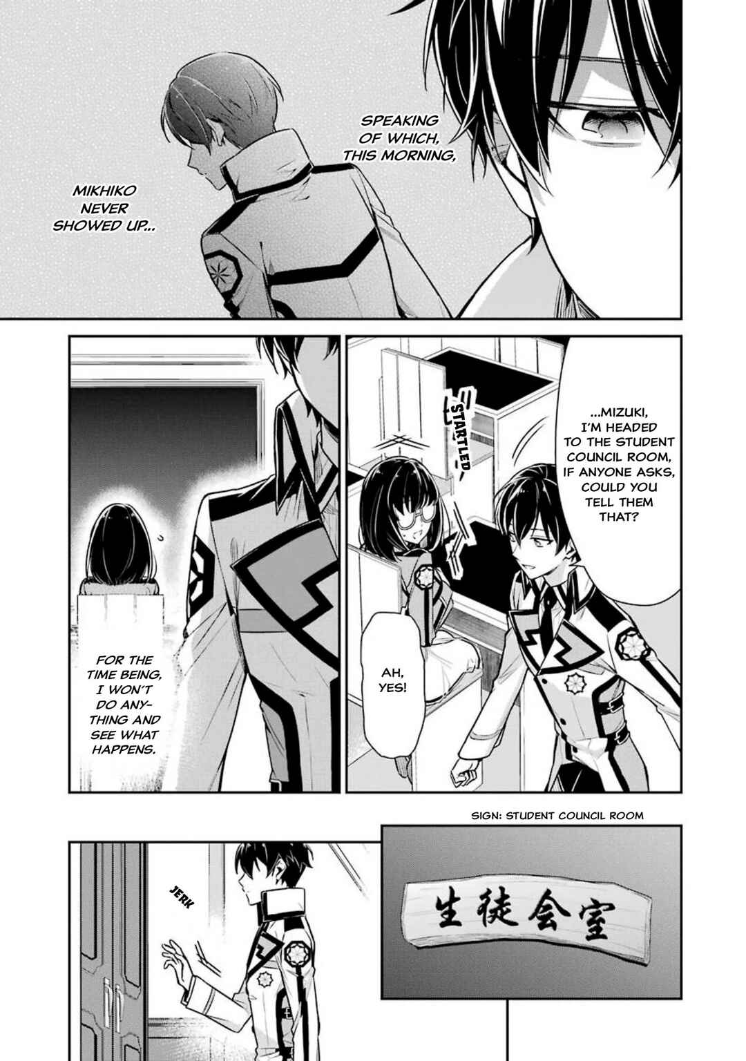 Page 9 Chapter 3 Mahouka Koukou no Rettousei - Shizoku Kaigi-hen