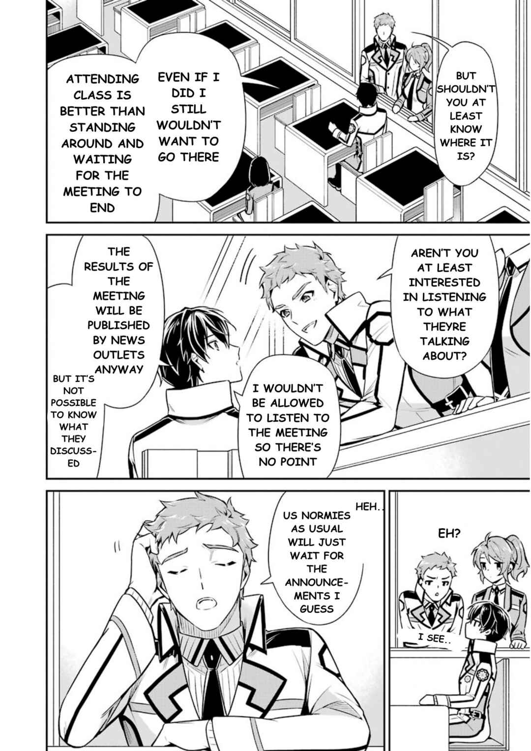 Page 19 Chapter 9 Mahouka Koukou no Rettousei - Shizoku Kaigi-hen
