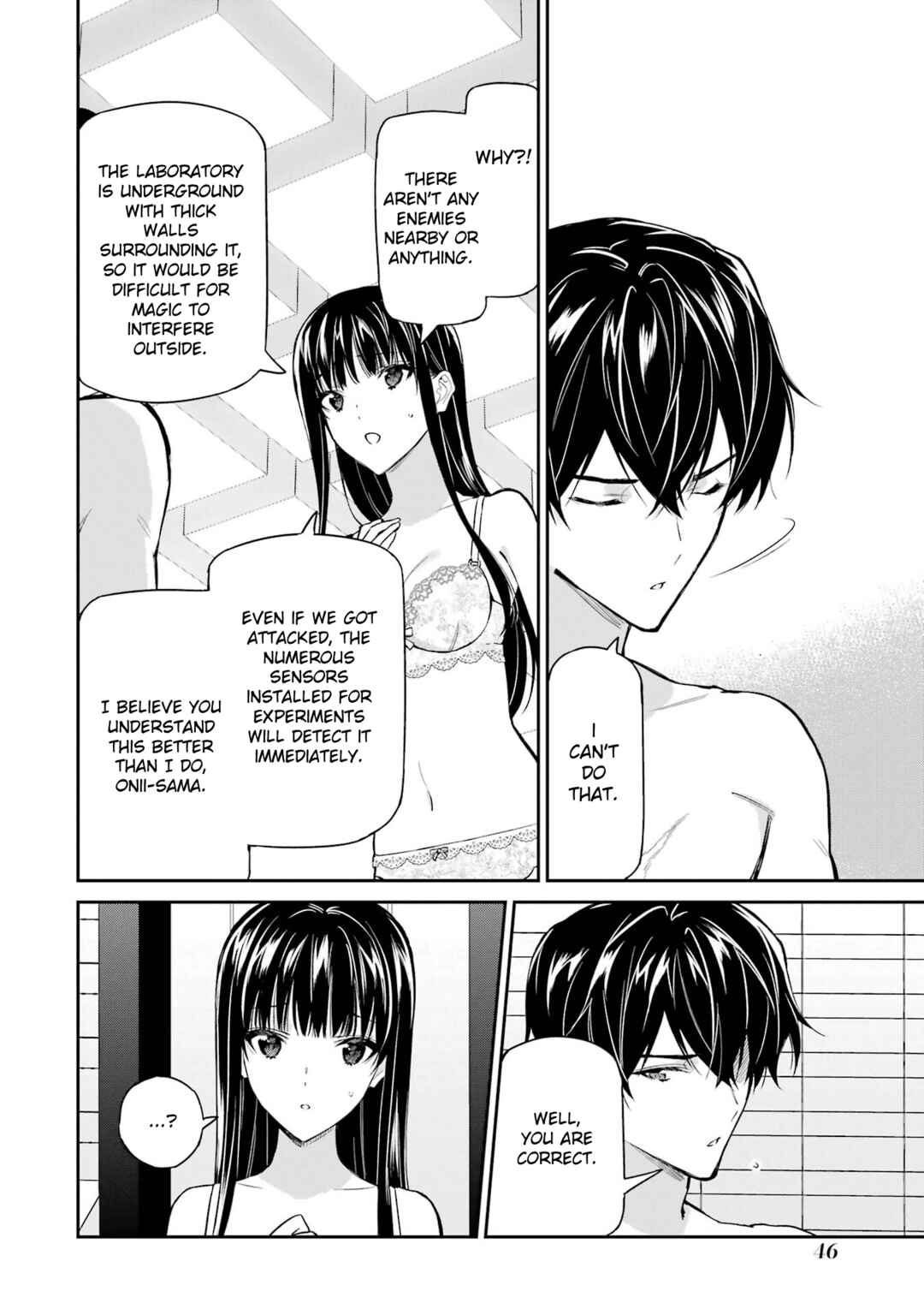 Page 12 Chapter 41 Mahouka Koukou no Rettousei - Shizoku Kaigi-hen