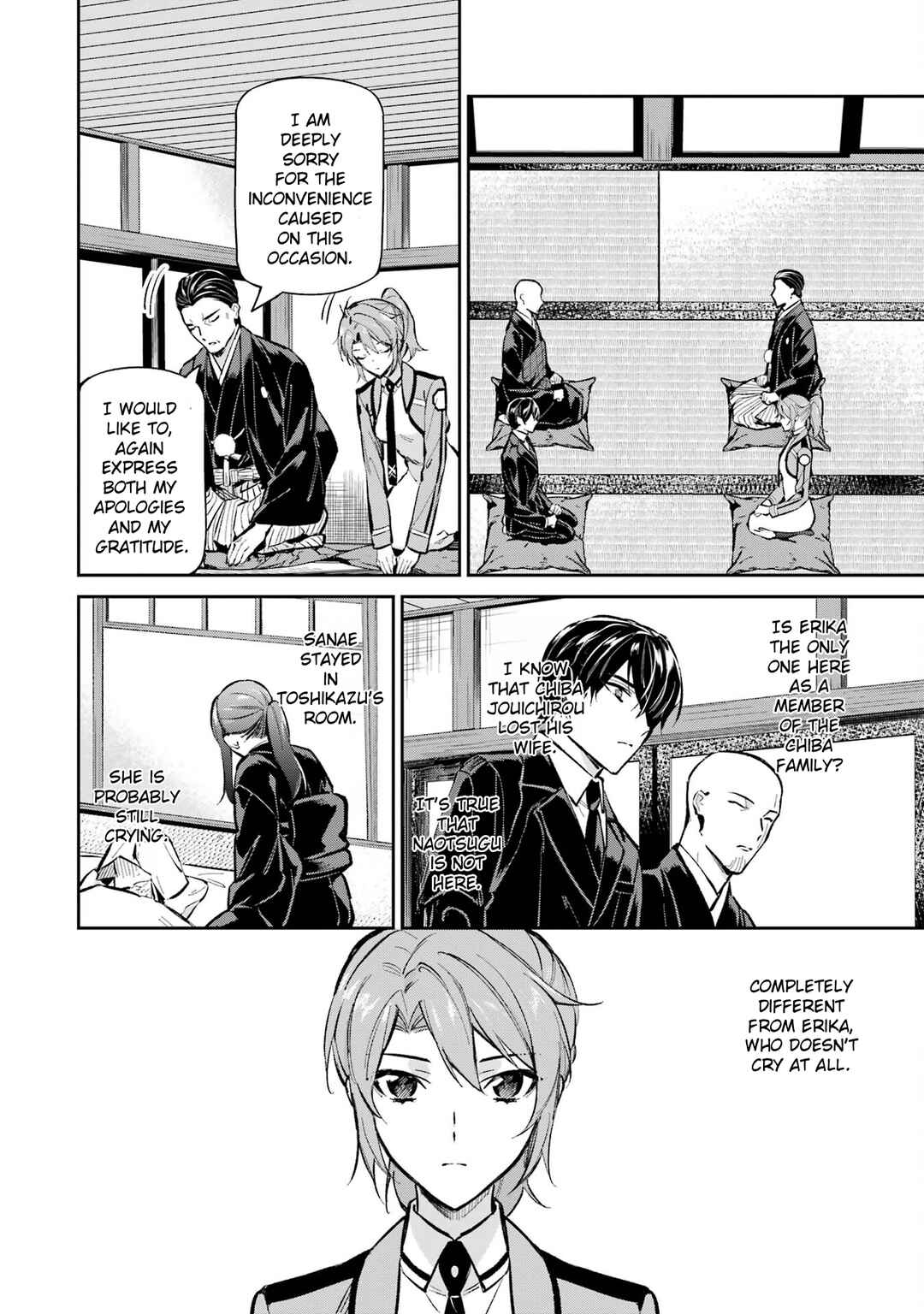 Page 8 Chapter 51 Mahouka Koukou no Rettousei - Shizoku Kaigi-hen