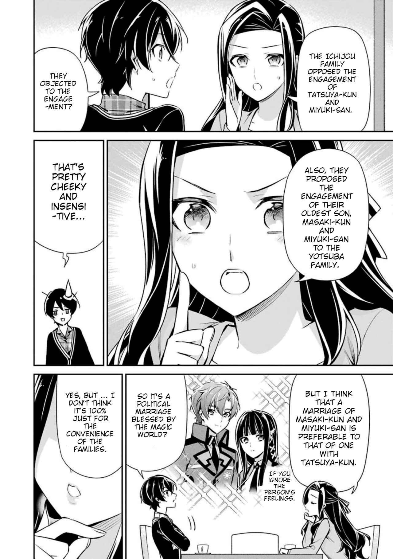 Page 10 Chapter 6 Mahouka Koukou no Rettousei - Shizoku Kaigi-hen