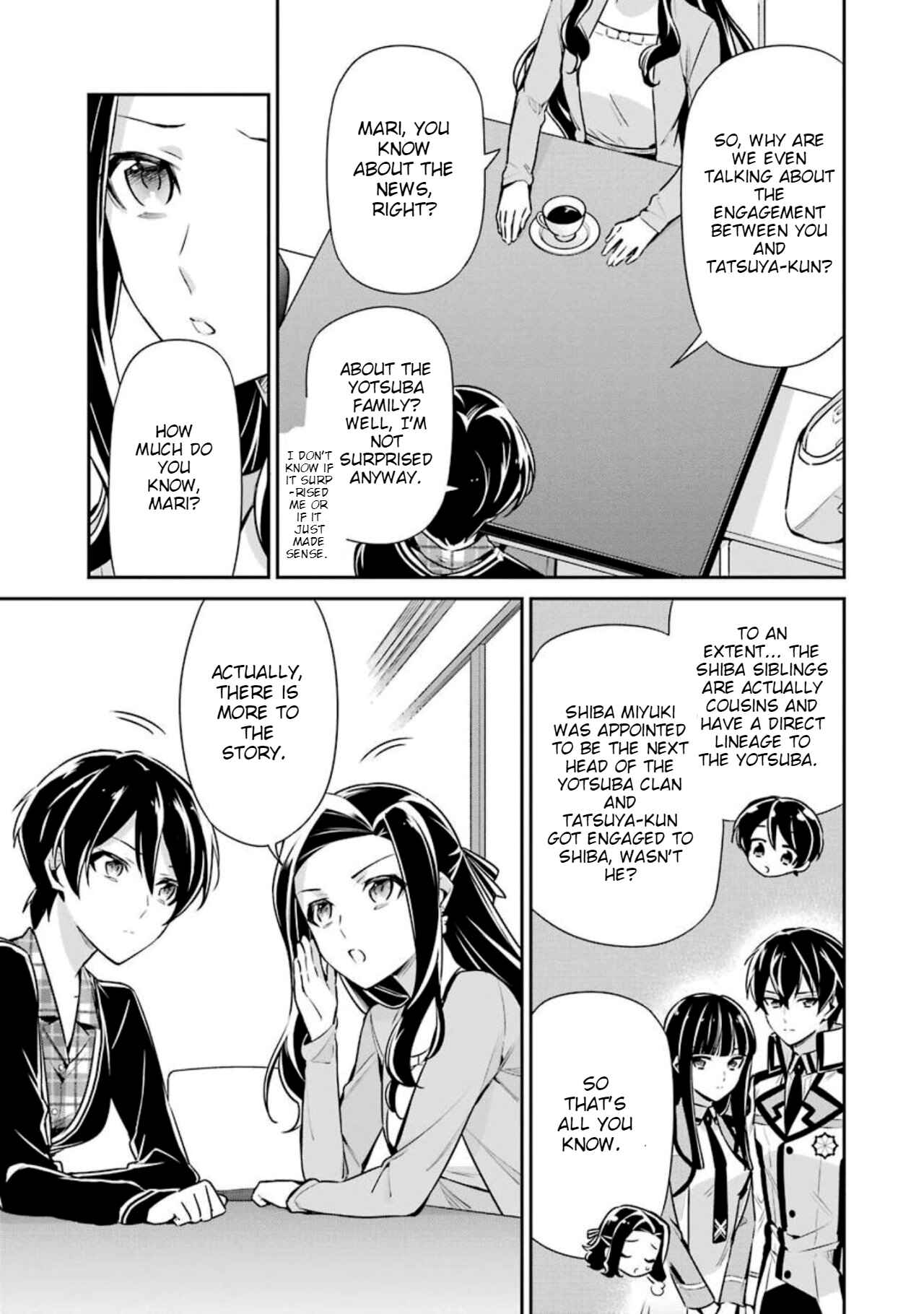 Page 9 Chapter 6 Mahouka Koukou no Rettousei - Shizoku Kaigi-hen