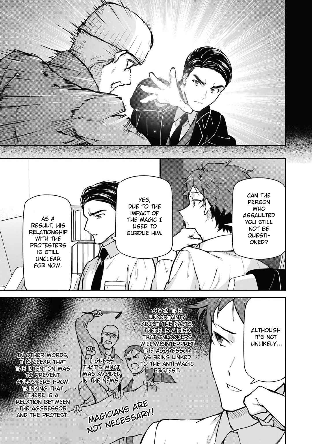 Page 11 Chapter 33 Mahouka Koukou no Rettousei - Shizoku Kaigi-hen