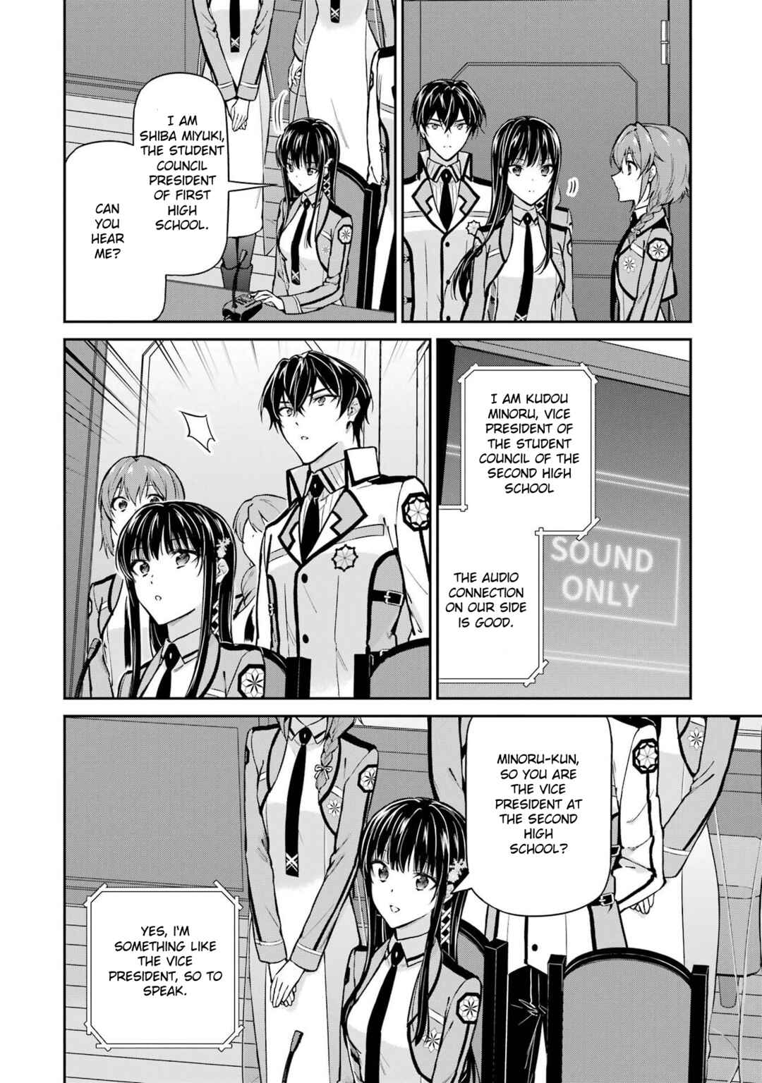 Page 30 Chapter 33 Mahouka Koukou no Rettousei - Shizoku Kaigi-hen