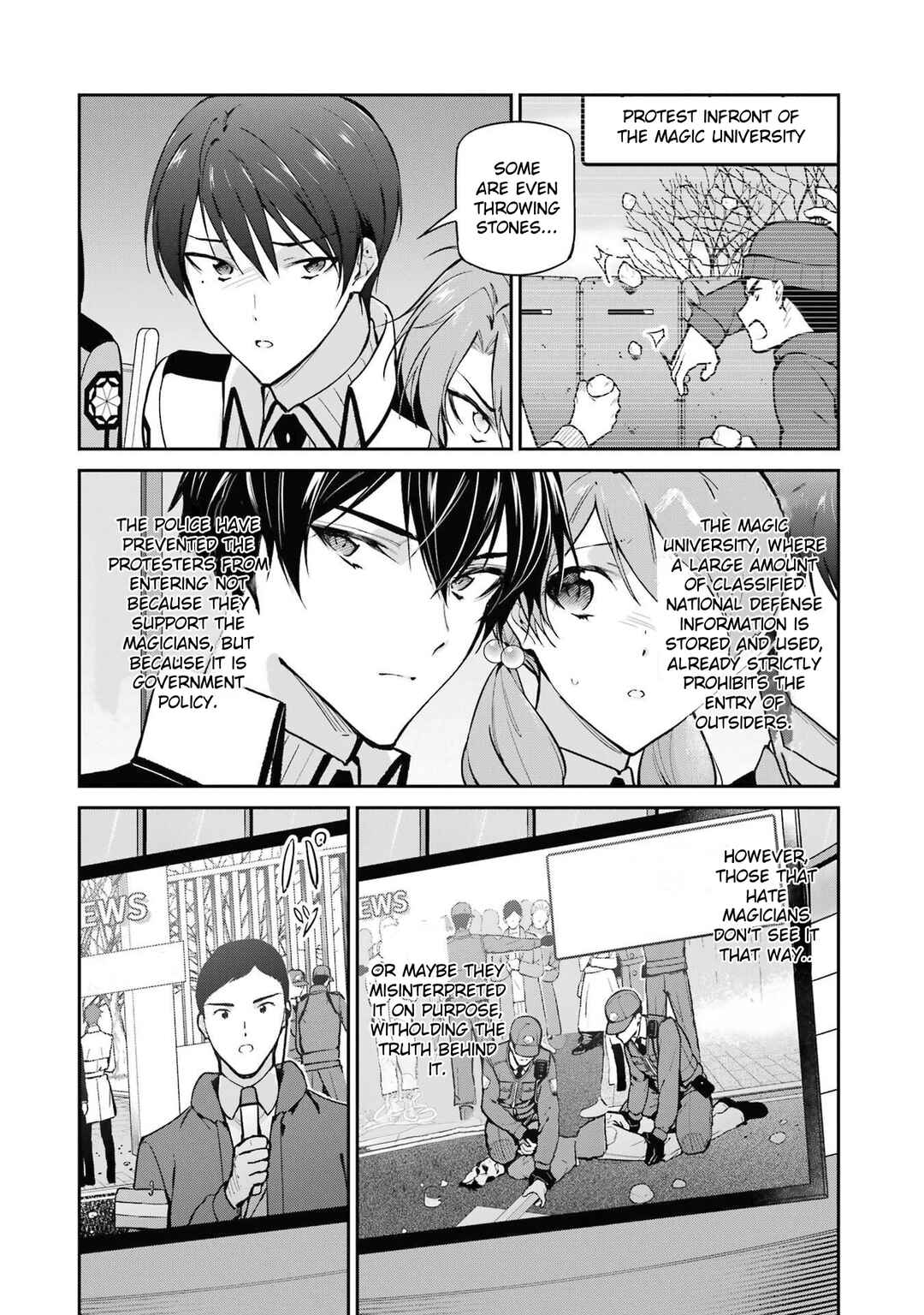 Page 4 Chapter 33 Mahouka Koukou no Rettousei - Shizoku Kaigi-hen
