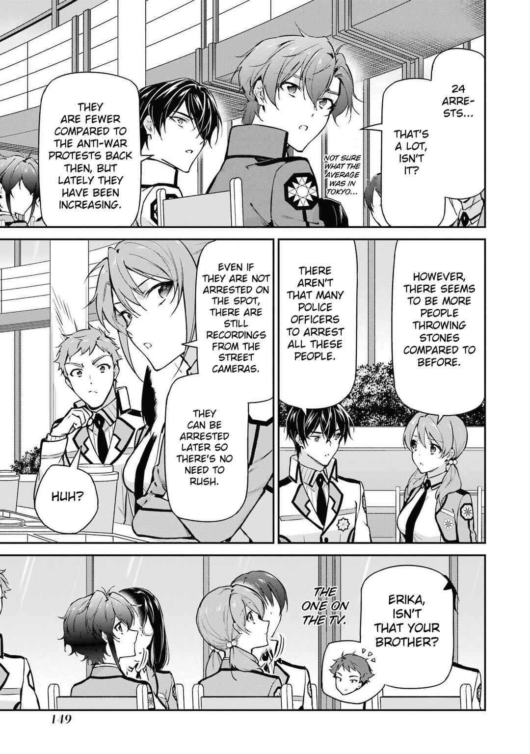 Page 5 Chapter 33 Mahouka Koukou no Rettousei - Shizoku Kaigi-hen