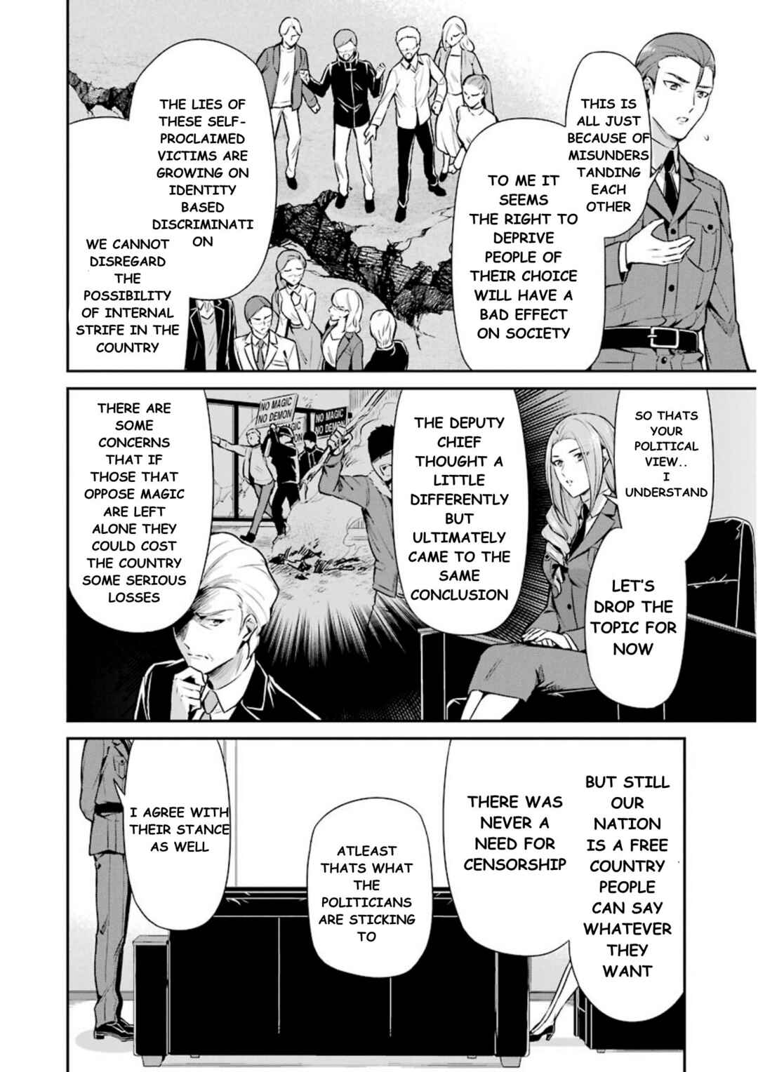 Page 25 Chapter 8 Mahouka Koukou no Rettousei - Shizoku Kaigi-hen