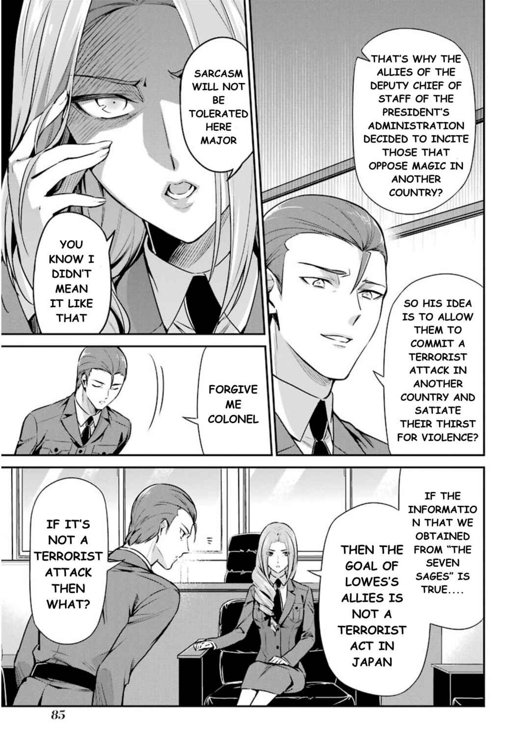 Page 26 Chapter 8 Mahouka Koukou no Rettousei - Shizoku Kaigi-hen