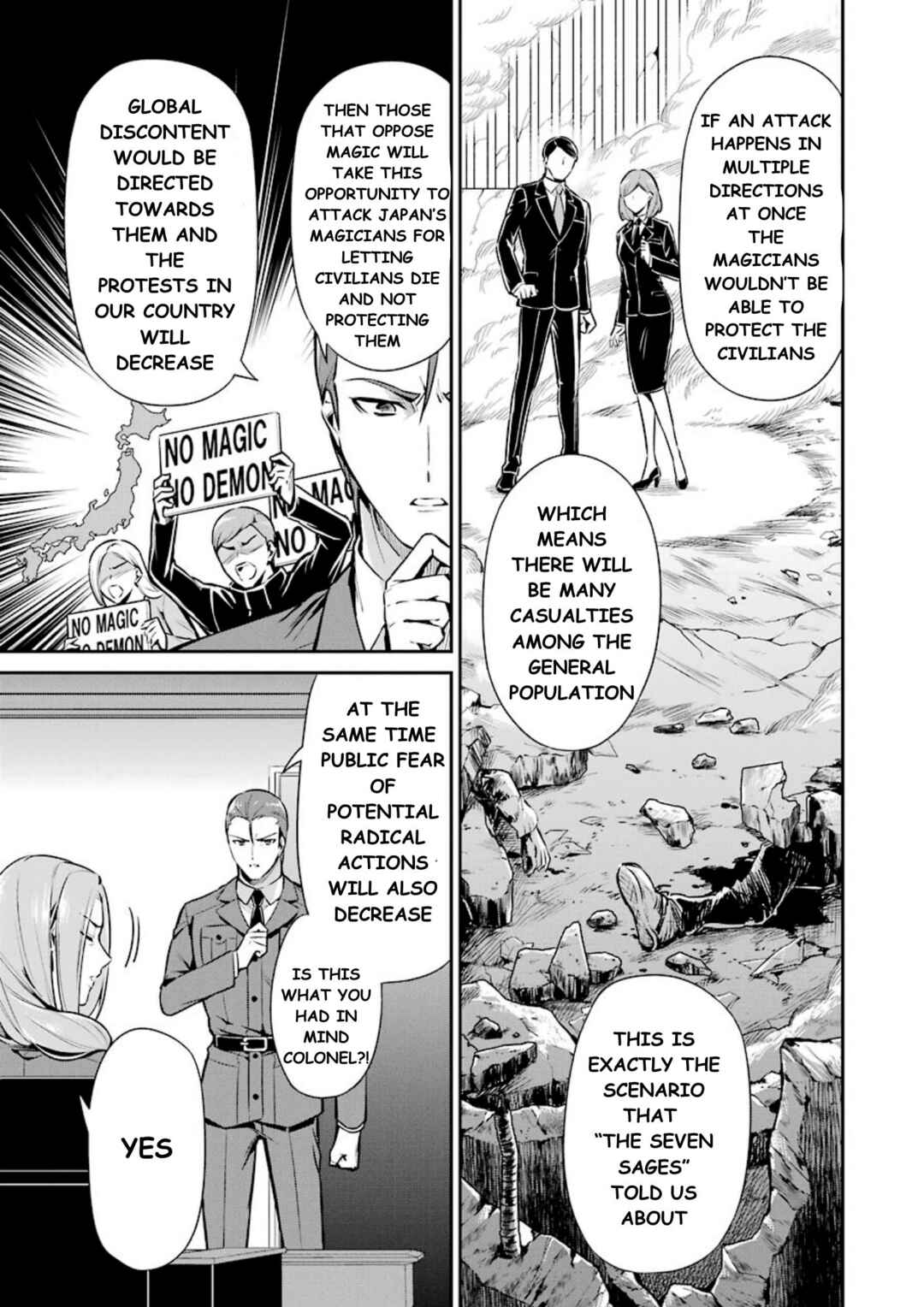 Page 28 Chapter 8 Mahouka Koukou no Rettousei - Shizoku Kaigi-hen