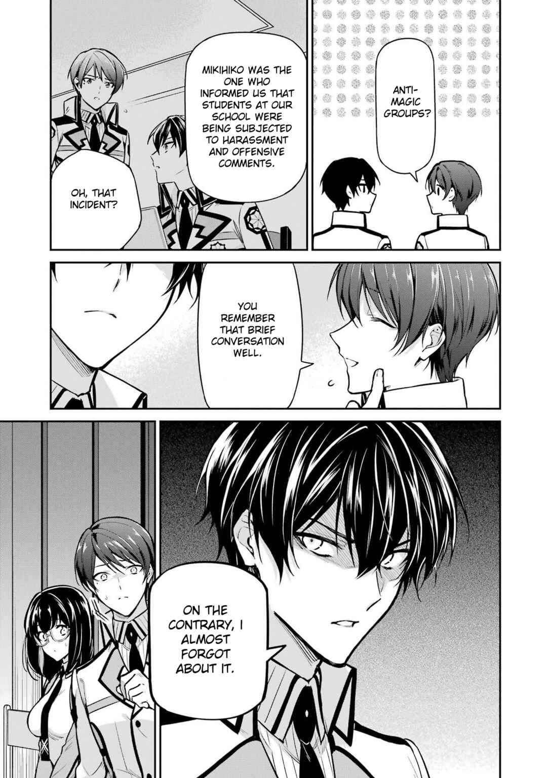 Page 15 Chapter 24 Mahouka Koukou no Rettousei - Shizoku Kaigi-hen