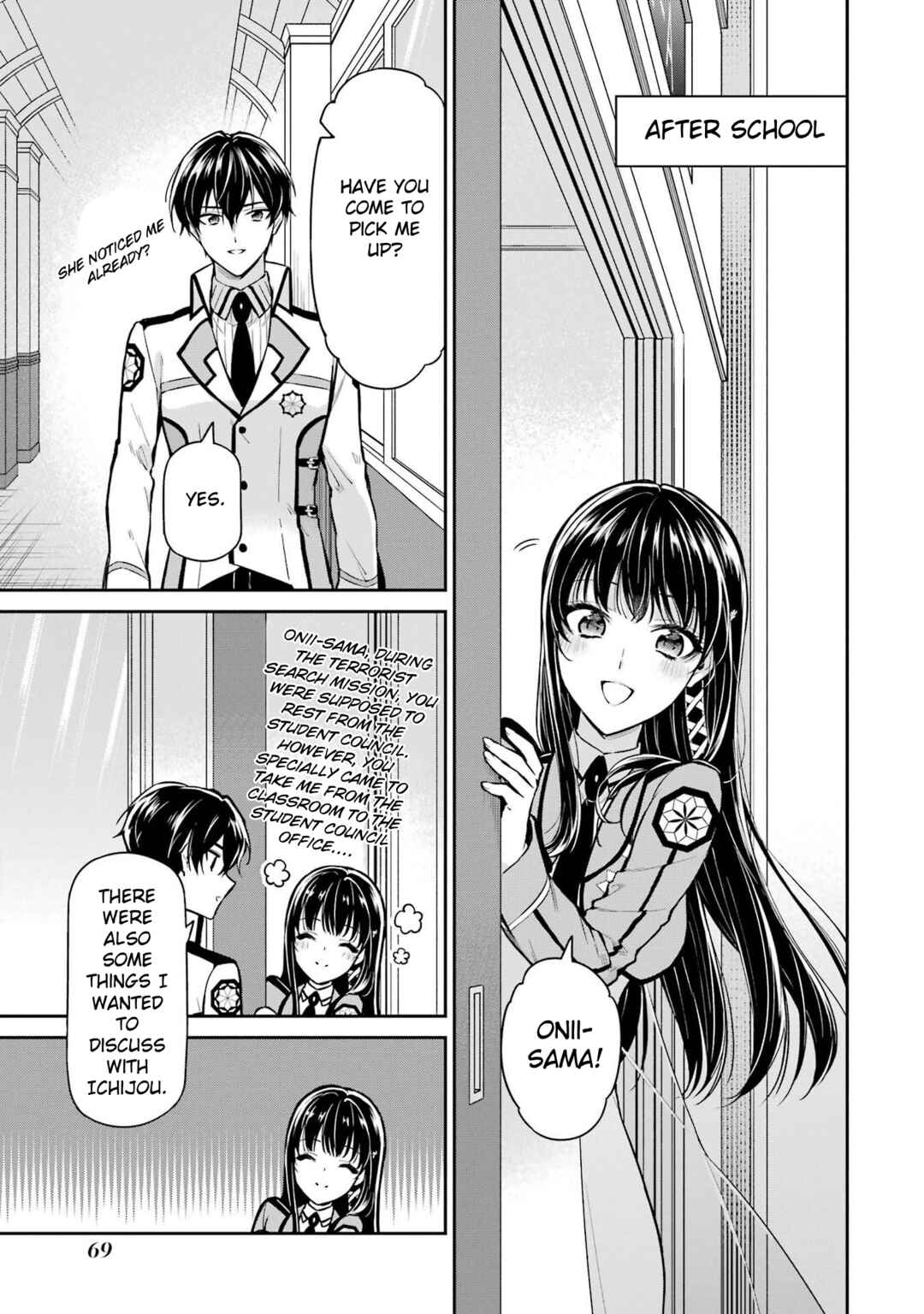 Page 19 Chapter 24 Mahouka Koukou no Rettousei - Shizoku Kaigi-hen