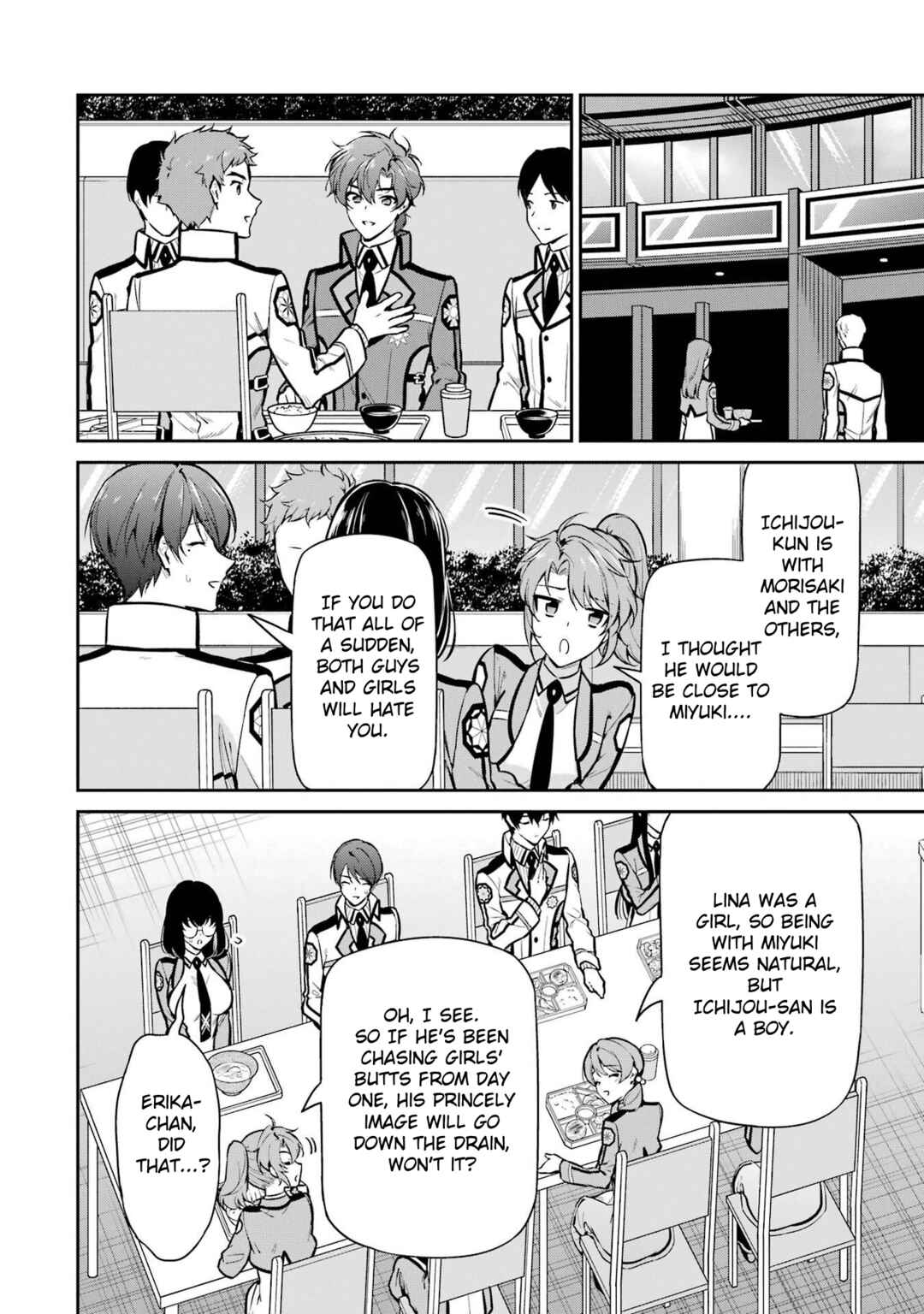 Page 8 Chapter 24 Mahouka Koukou no Rettousei - Shizoku Kaigi-hen