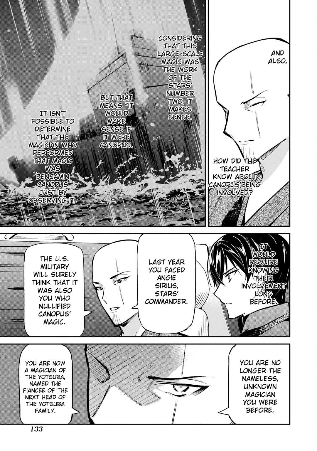 Page 5 Chapter 50 Mahouka Koukou no Rettousei - Shizoku Kaigi-hen
