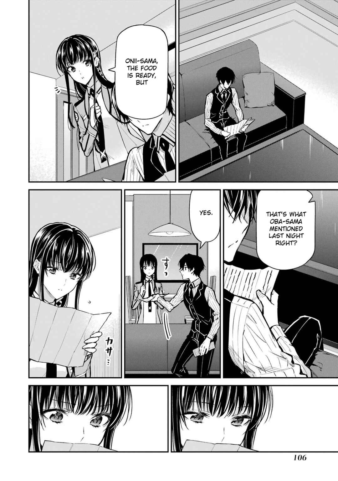 Page 6 Chapter 26 Mahouka Koukou no Rettousei - Shizoku Kaigi-hen