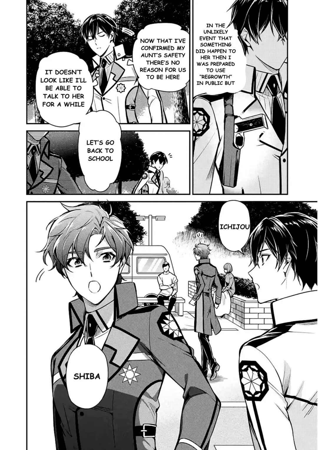 Page 12 Chapter 14 Mahouka Koukou no Rettousei - Shizoku Kaigi-hen