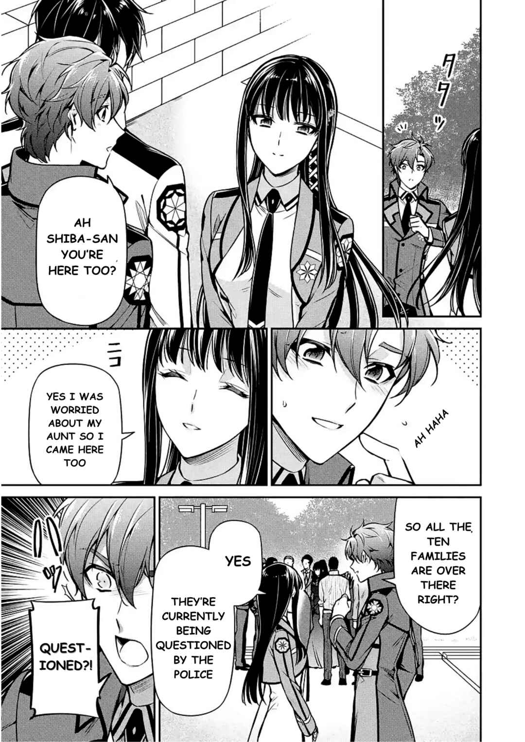 Page 13 Chapter 14 Mahouka Koukou no Rettousei - Shizoku Kaigi-hen