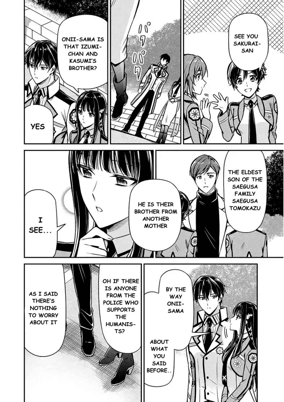 Page 22 Chapter 14 Mahouka Koukou no Rettousei - Shizoku Kaigi-hen