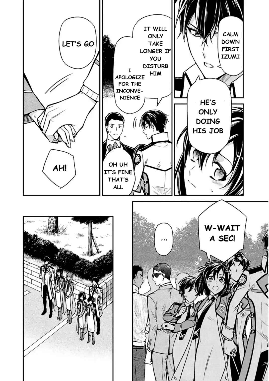 Page 8 Chapter 14 Mahouka Koukou no Rettousei - Shizoku Kaigi-hen