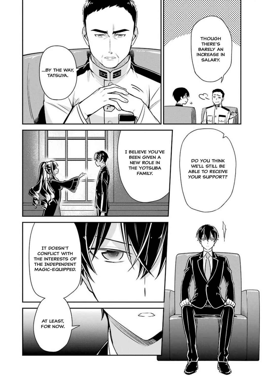 Page 25 Chapter 2 Mahouka Koukou no Rettousei - Shizoku Kaigi-hen