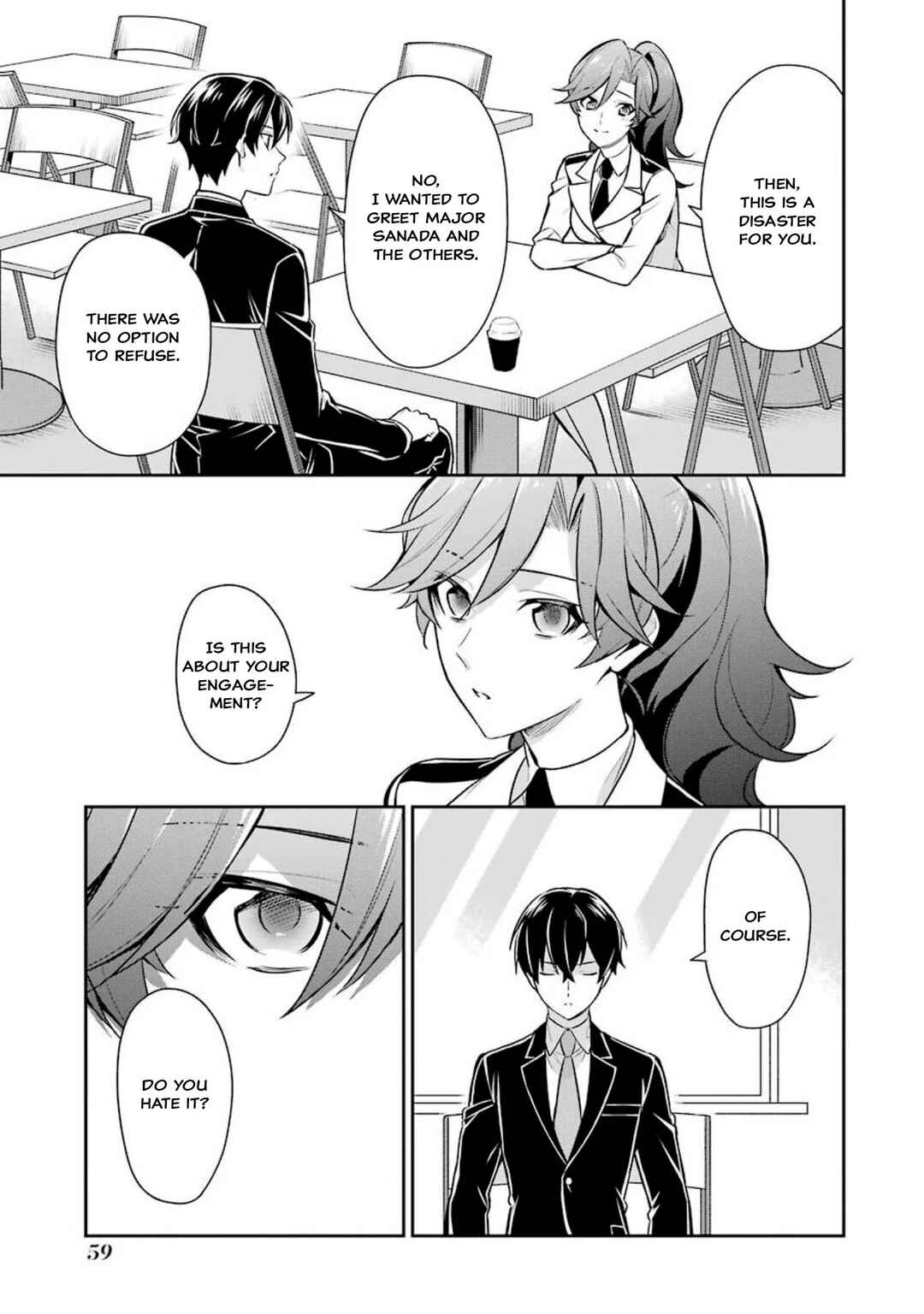 Page 28 Chapter 2 Mahouka Koukou no Rettousei - Shizoku Kaigi-hen