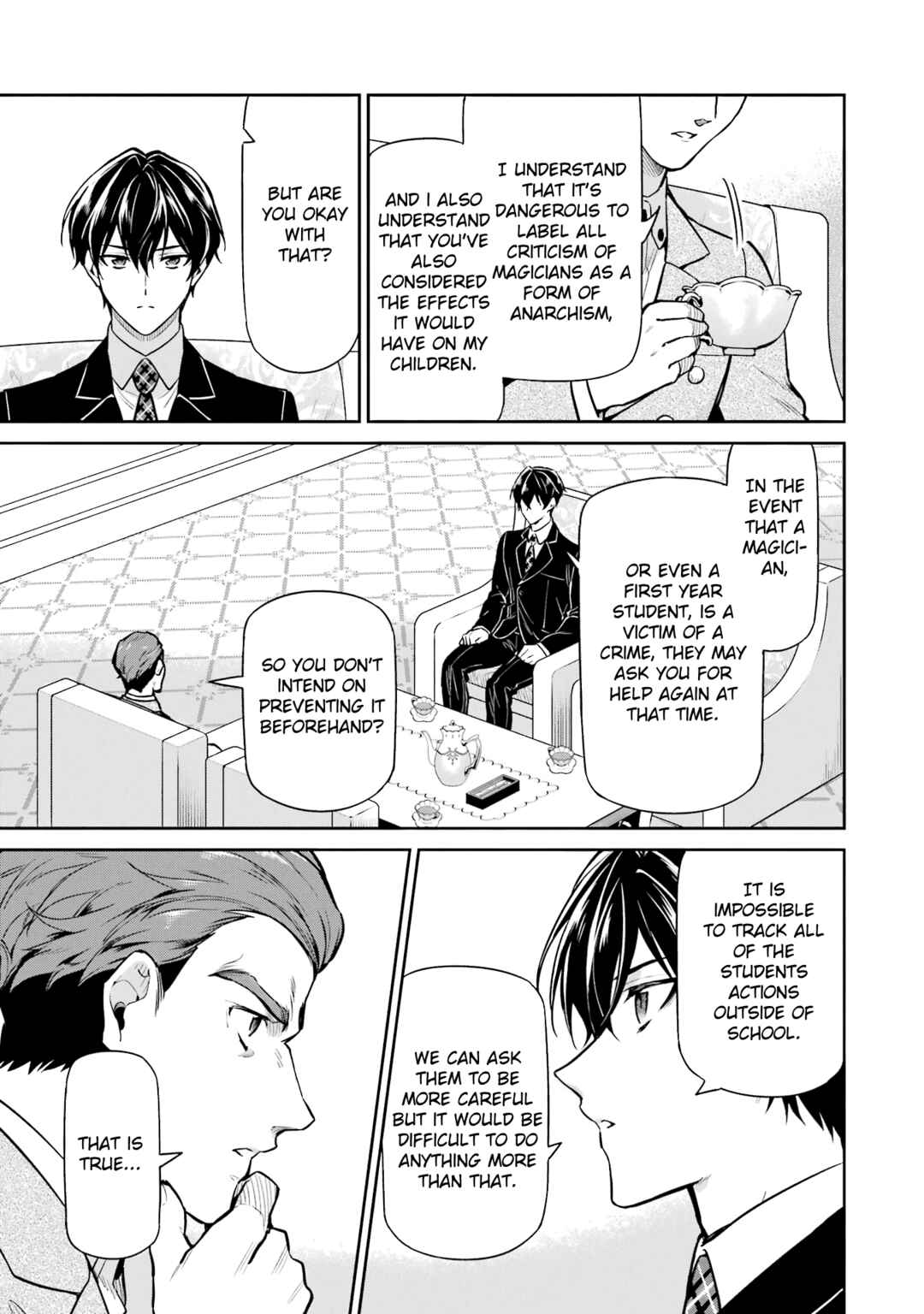 Page 7 Chapter 23 Mahouka Koukou no Rettousei - Shizoku Kaigi-hen