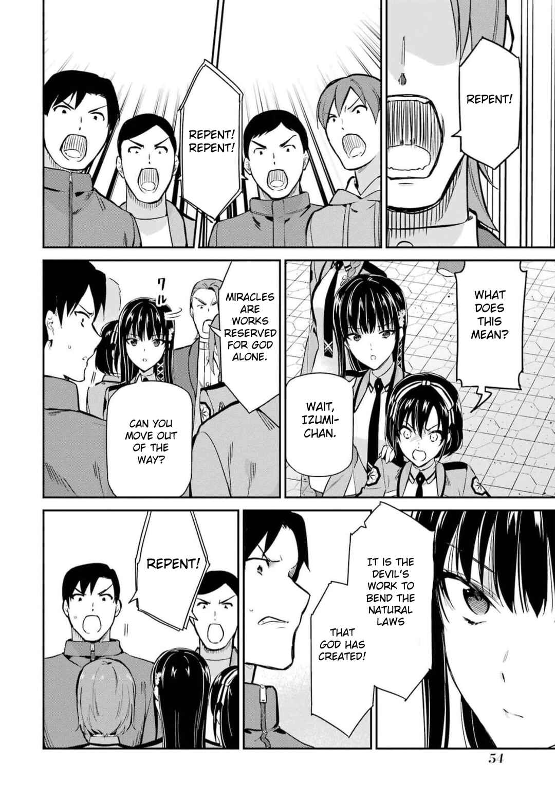 Page 24 Chapter 35 Mahouka Koukou no Rettousei - Shizoku Kaigi-hen