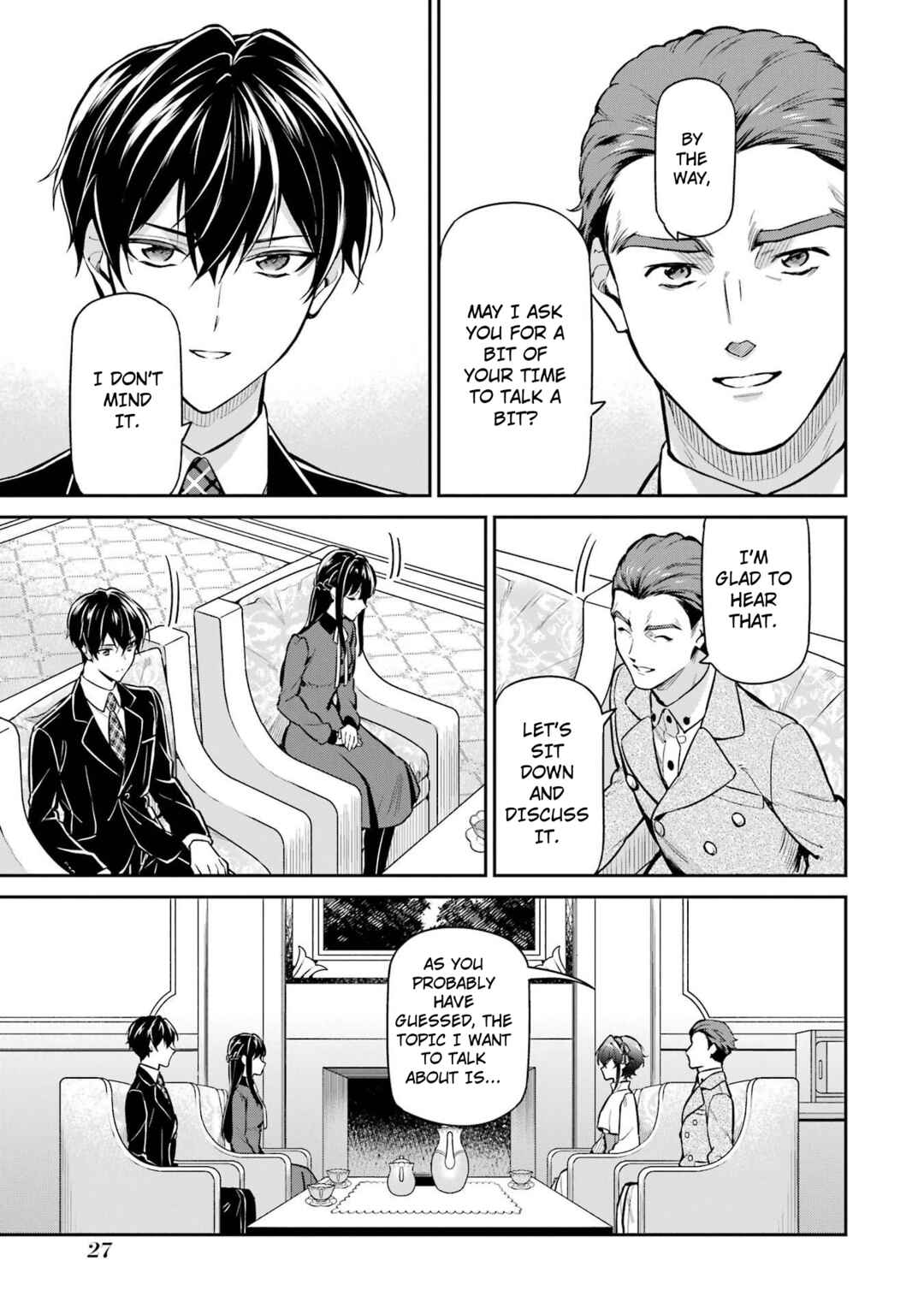 Page 28 Chapter 22 Mahouka Koukou no Rettousei - Shizoku Kaigi-hen