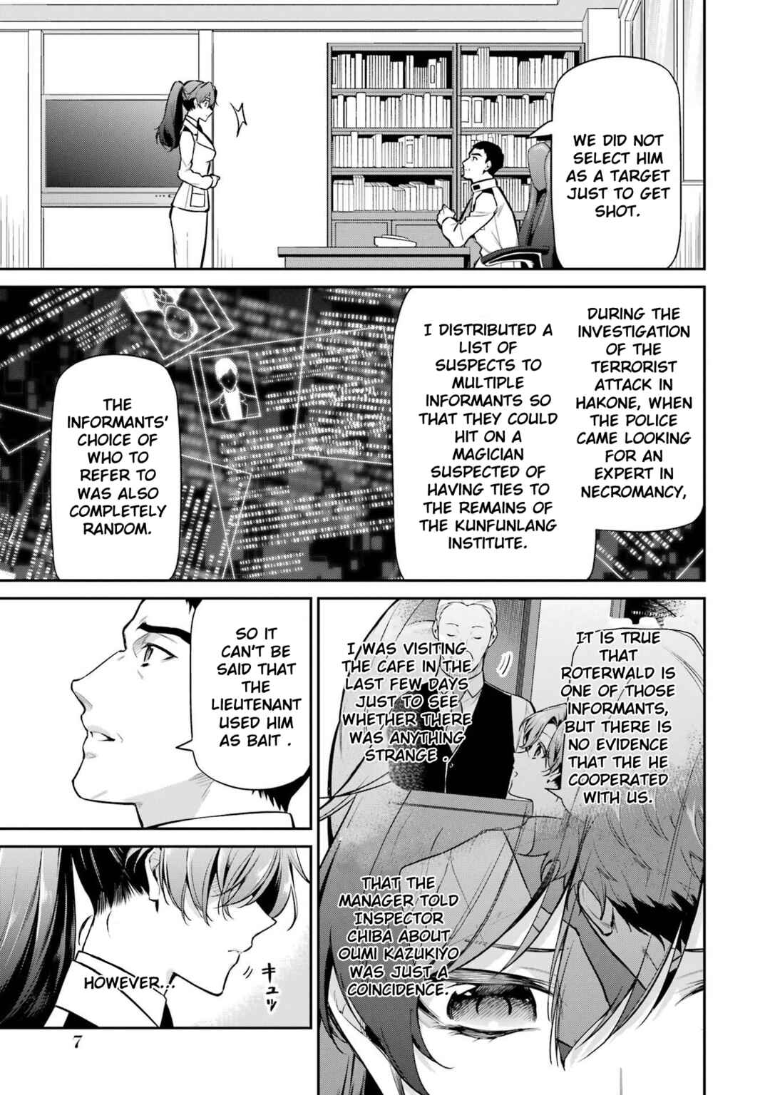 Page 8 Chapter 22 Mahouka Koukou no Rettousei - Shizoku Kaigi-hen