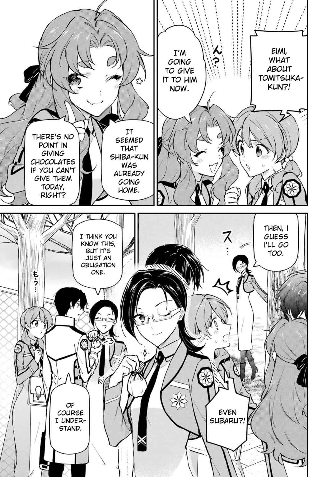 Page 19 Chapter 32 Mahouka Koukou no Rettousei - Shizoku Kaigi-hen