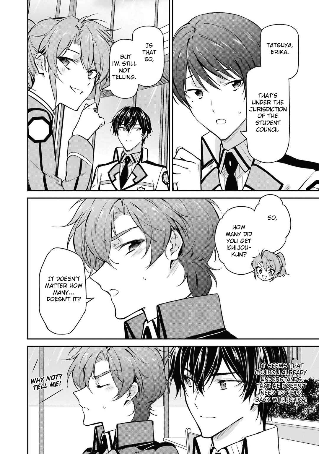Page 6 Chapter 32 Mahouka Koukou no Rettousei - Shizoku Kaigi-hen