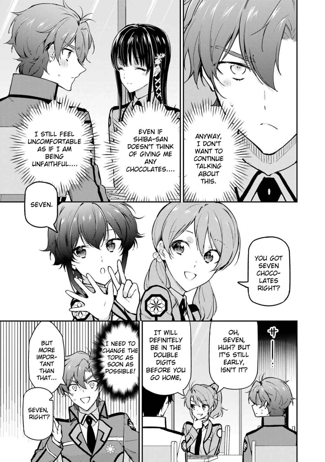 Page 7 Chapter 32 Mahouka Koukou no Rettousei - Shizoku Kaigi-hen