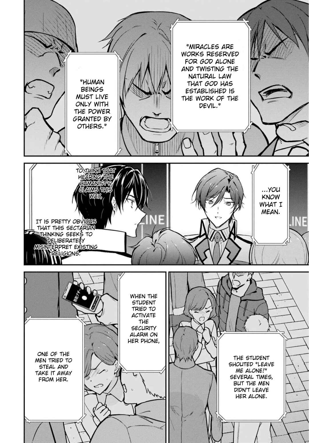 Page 7 Chapter 34 Mahouka Koukou no Rettousei - Shizoku Kaigi-hen