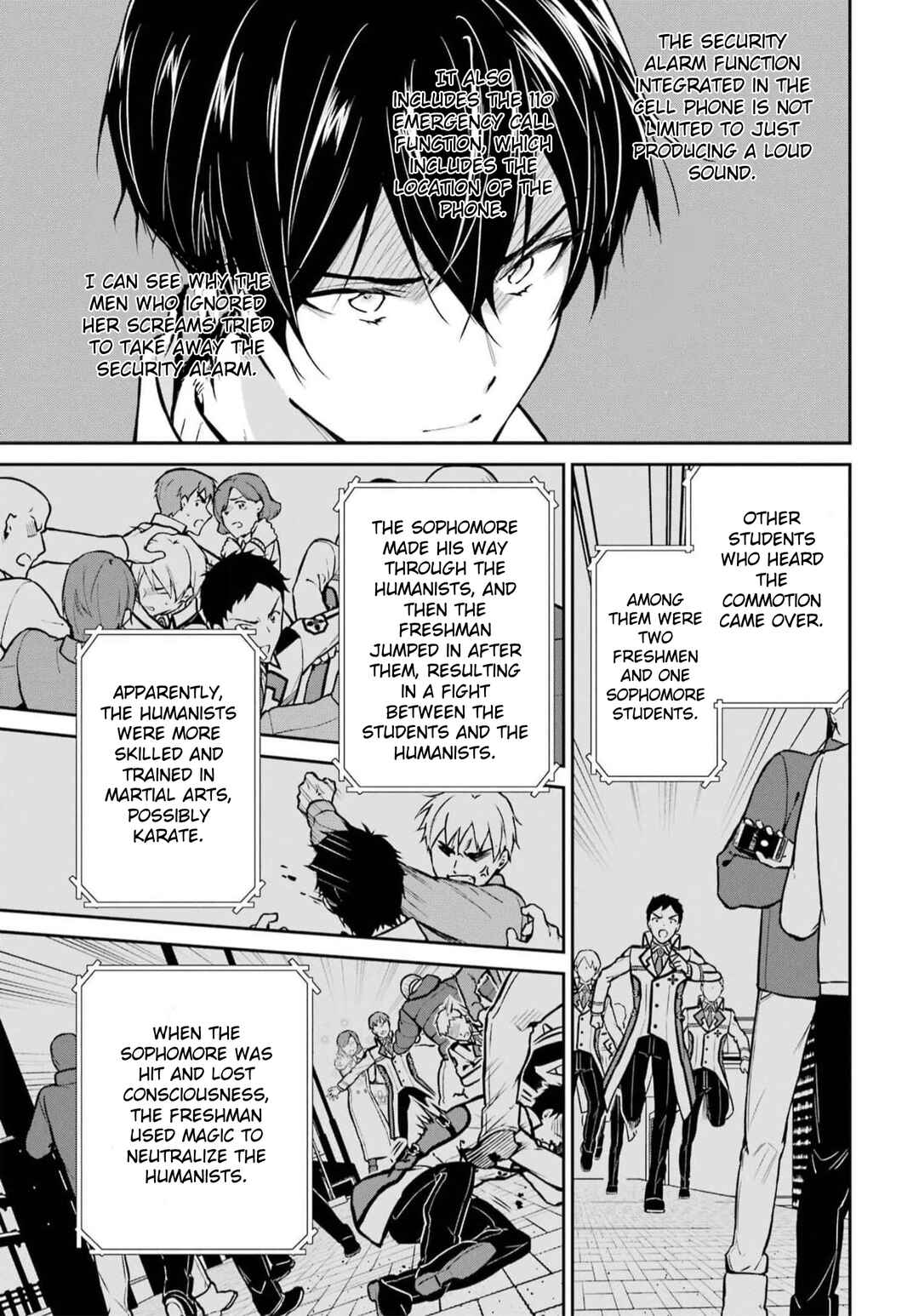Page 8 Chapter 34 Mahouka Koukou no Rettousei - Shizoku Kaigi-hen