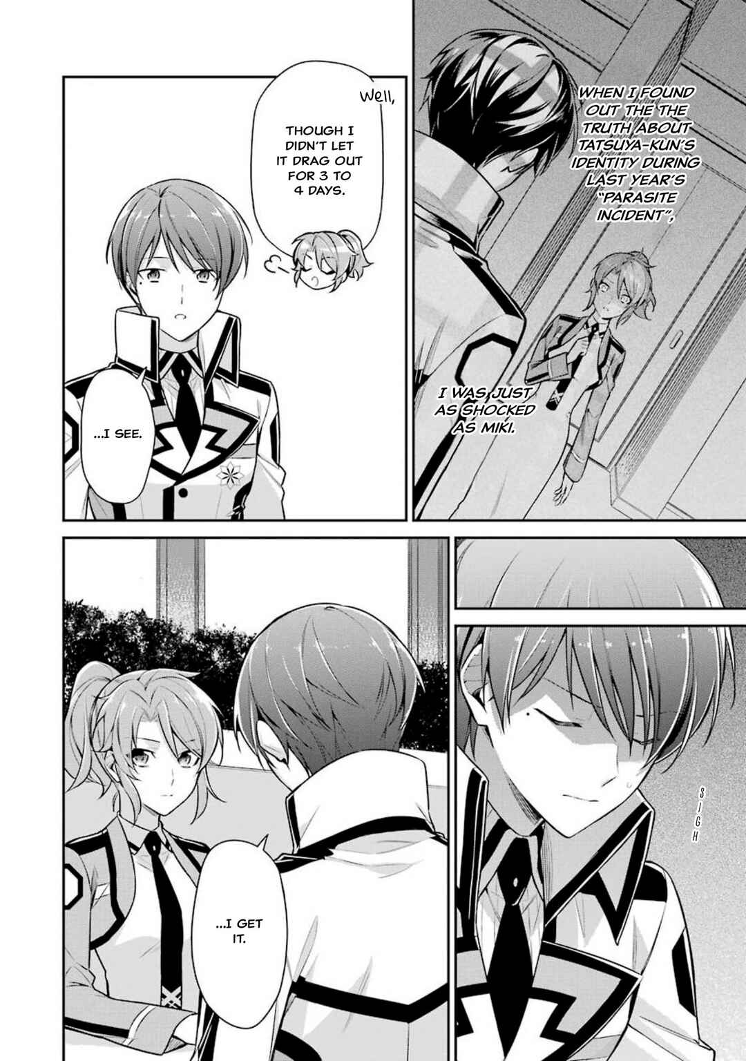 Page 10 Chapter 4 Mahouka Koukou no Rettousei - Shizoku Kaigi-hen