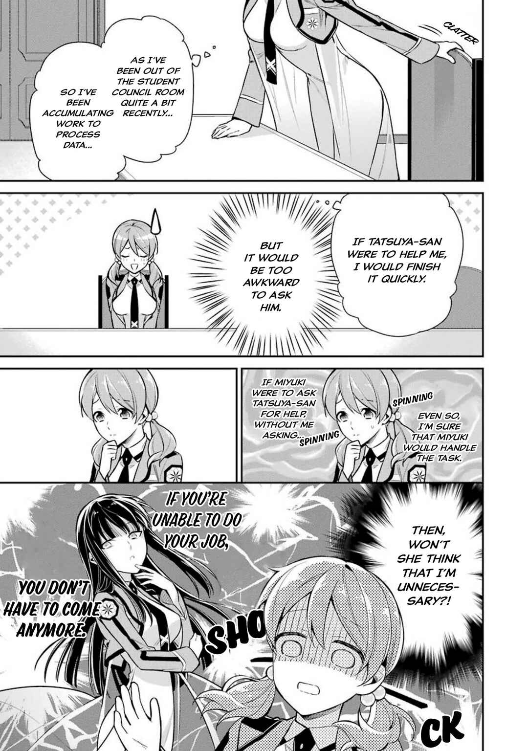 Page 17 Chapter 4 Mahouka Koukou no Rettousei - Shizoku Kaigi-hen