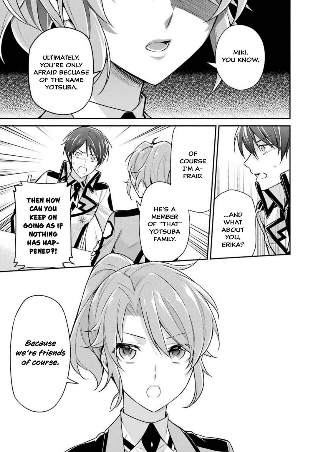 Page 7 Chapter 4 Mahouka Koukou no Rettousei - Shizoku Kaigi-hen