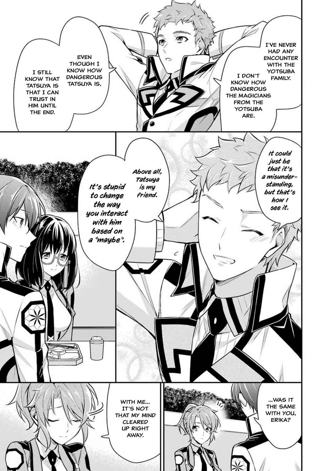 Page 9 Chapter 4 Mahouka Koukou no Rettousei - Shizoku Kaigi-hen