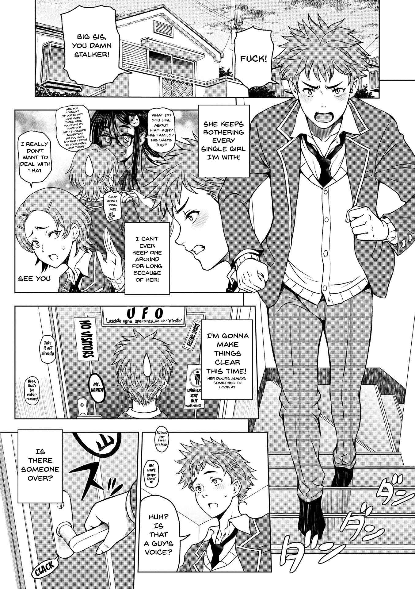 Page 3 Chapter 4 Dosukebe Onei-chan