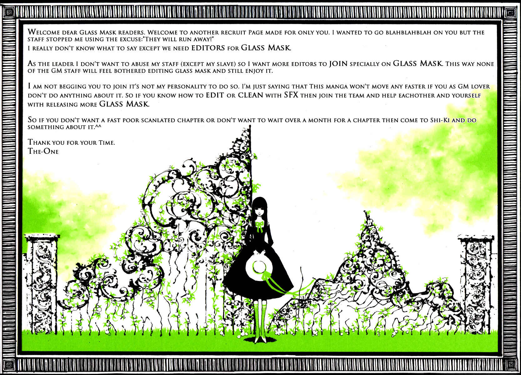 Page 1 Chapter 179 Glass Mask