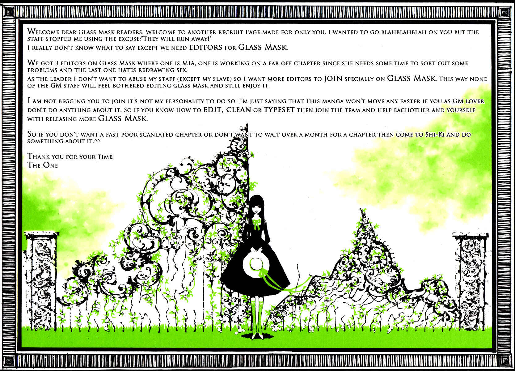 Page 1 Chapter 173 Glass Mask