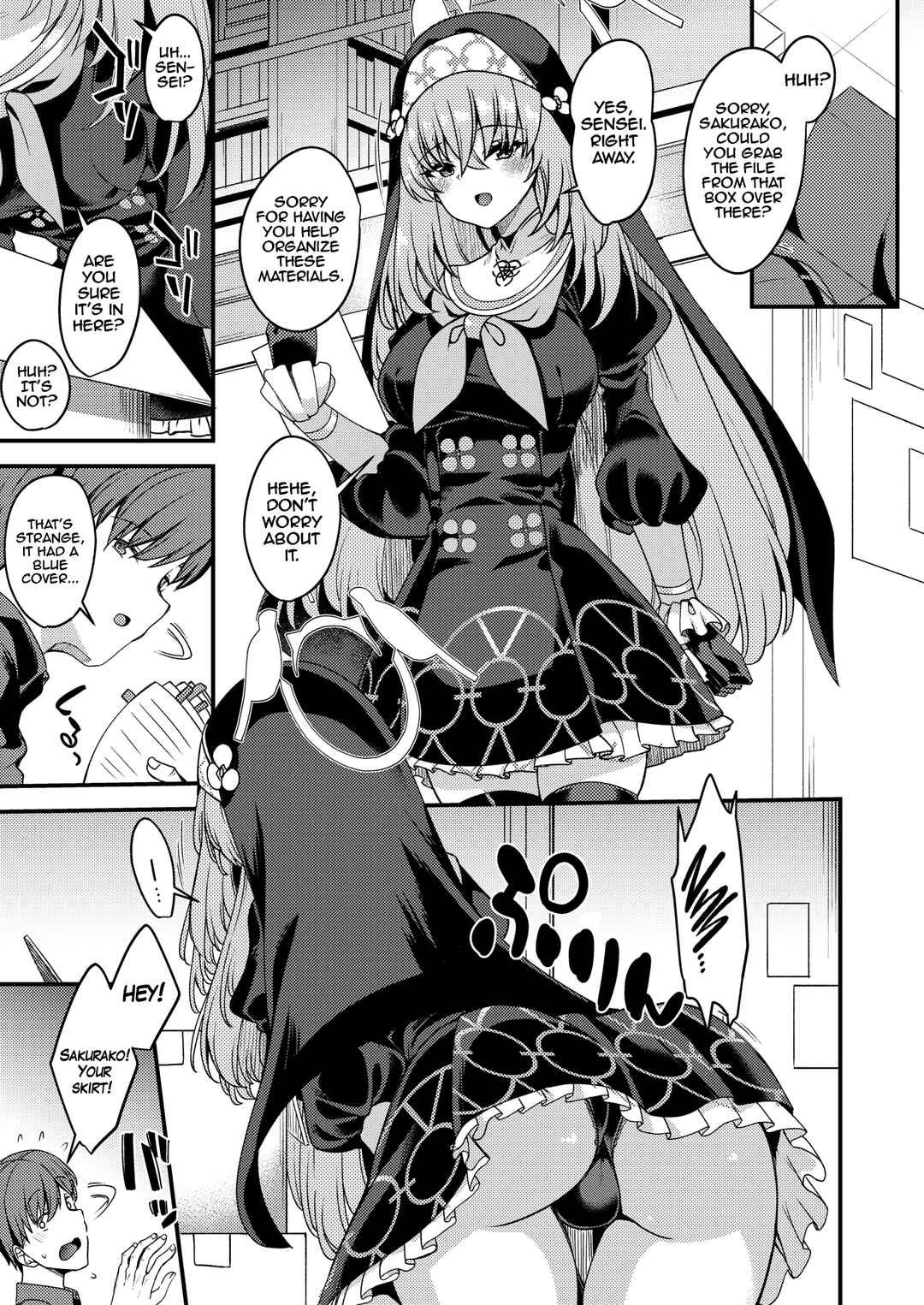 Page 2 Chapter Unknown_827f Blue Archive - Sakurako-sama wa Nani mo Shiranai (Doujinshi)