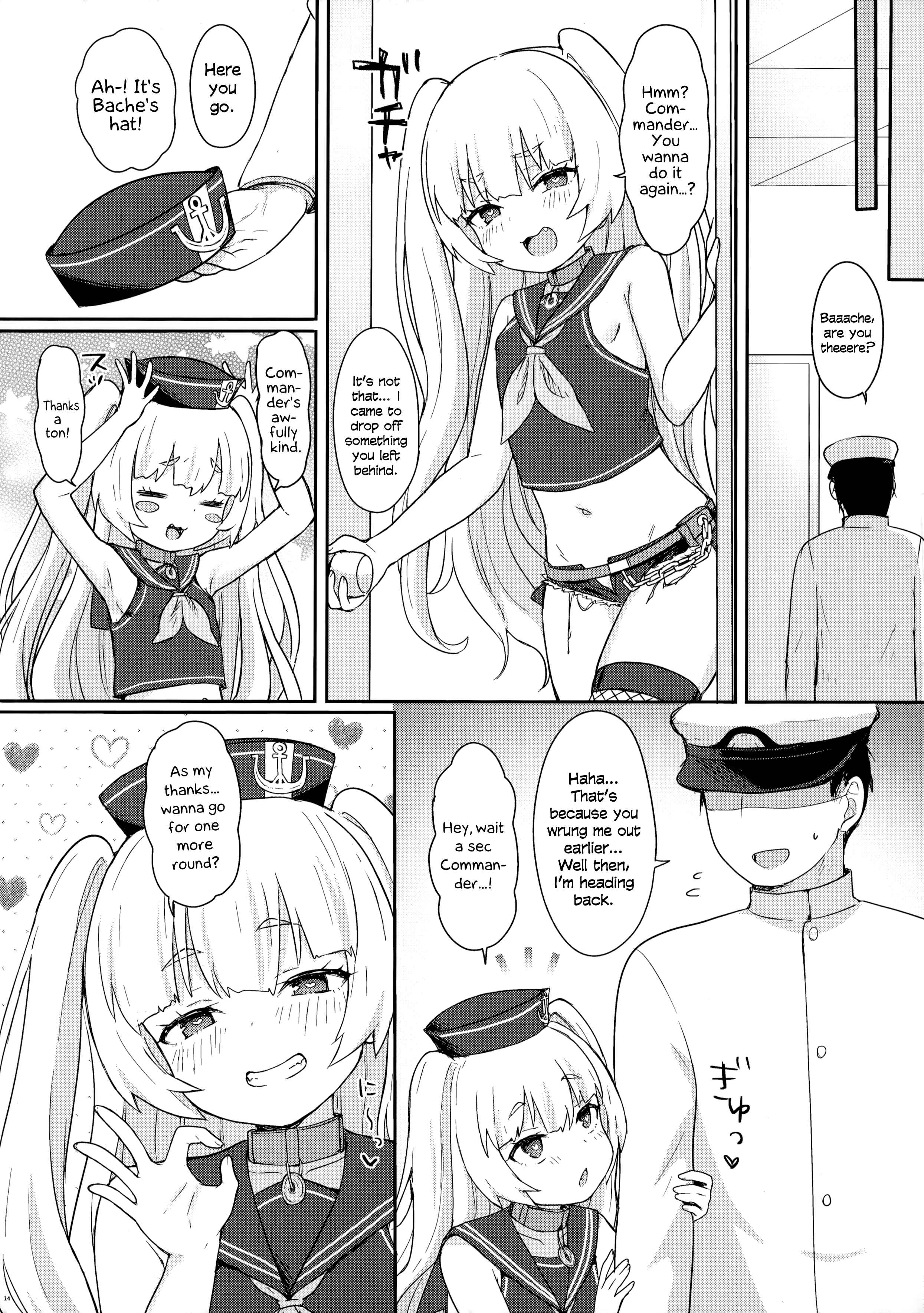 Page 15 Chapter Unknown_2af9 Azur Lane - Leave Everything To Bache! (Doujinshi)