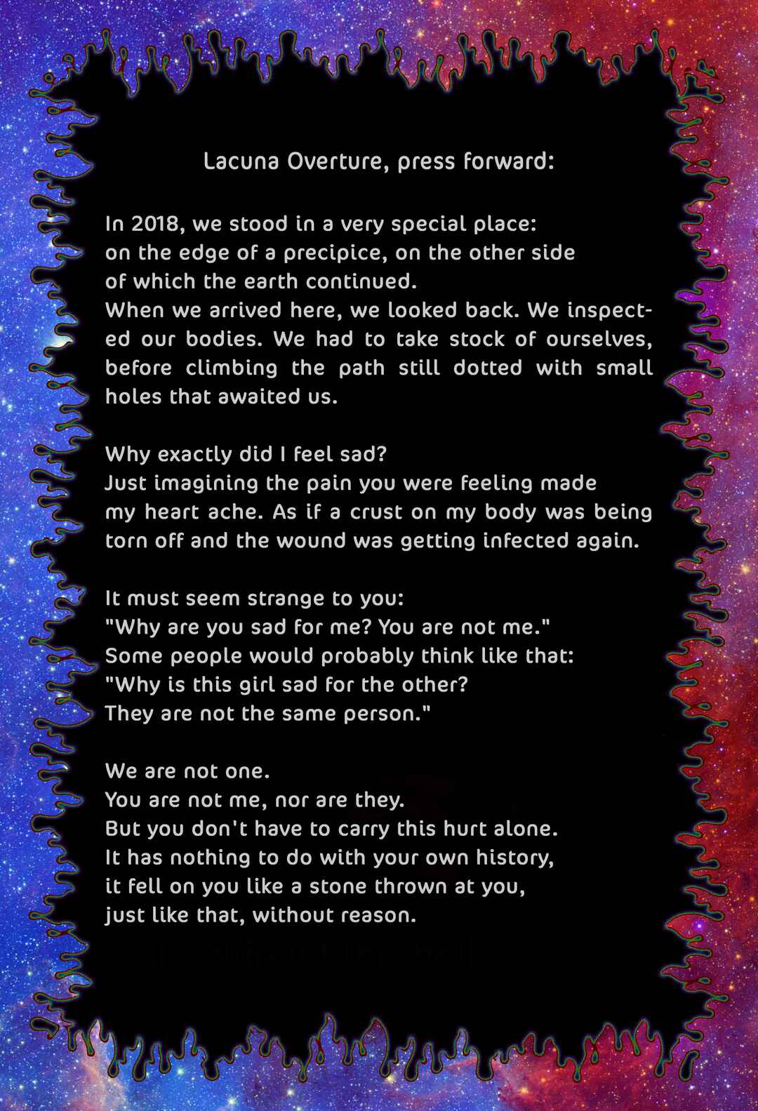Page 14 Chapter 6 Lacuna Overture, For You Who Are Moving Forward